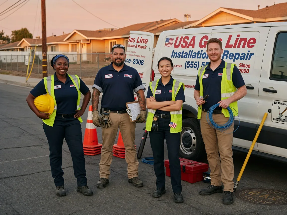 Gas Line Installation company in Gowen, MI